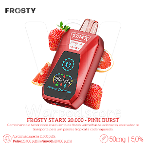 Pod Desc Frosty Starx 20.000 - Pink Burst