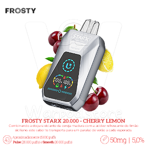 Pod Desc Frosty Starx 20.000 - Cherry Lemon