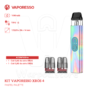 Aparelho Pod Vaporesso Xros 4 - Pastel Palette