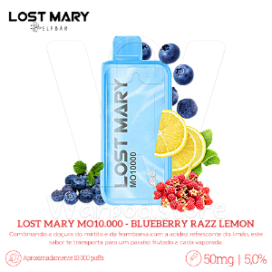 Pod Desc Lost Mary MO 10.000 - Blueberry Razz Lemon