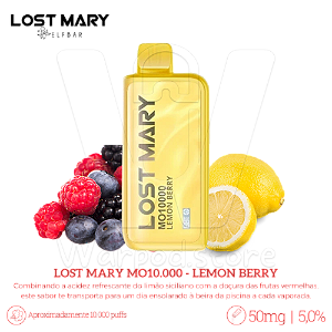 Pod Desc Lost Mary MO 10.000 - Lemon Berry