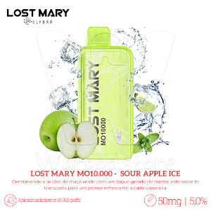 Pod Desc Lost Mary MO 10.000 - Sour Apple Ice