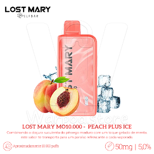 Pod Desc Lost Mary MO 10.000 - Peach Plus Ice