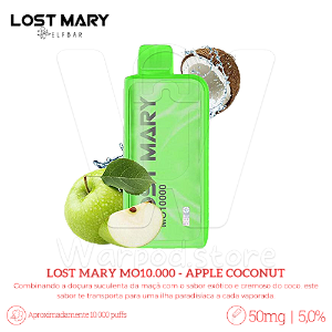 Pod Desc Lost Mary MO 10.000 - Apple Coconut