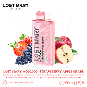 Pod Desc Lost Mary MO 10.000 - Strawberry Apple Grape