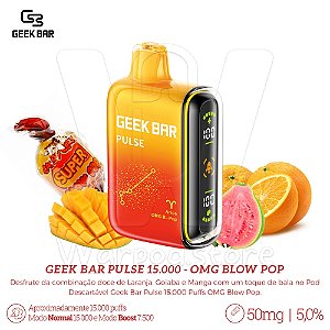 Pod Desc Geek Bar 15.000 - OMG Blow Pop