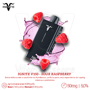 Pod Desc Ignite V150 15.000 - Sour Raspberry