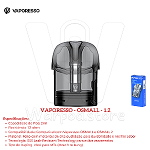 Resistencia Vaporesso OSMALL 2ml - 1.2ohm