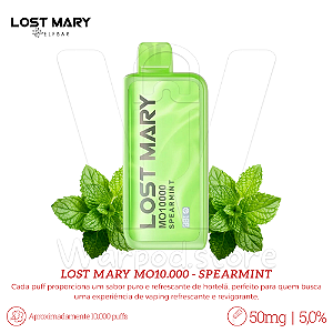 Pod Desc Lost Mary MO 10.000 - Spearmint