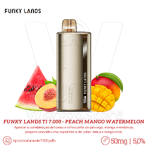 Pod Desc Funky Lands Ti 7.000 - Peach Mango Watermelon