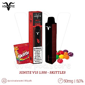 Pod Desc Ignite V15 1.500 - Skittles