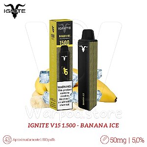 Pod Desc Ignite V15 1.500 - Banana Ice