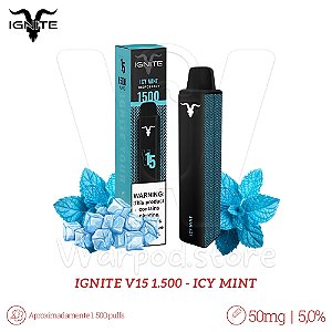 Pod Desc Ignite V15 1.500 - Icy Mint