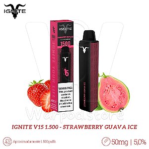 Pod Desc Ignite V15 1.500 - Strawberry Guava Ice