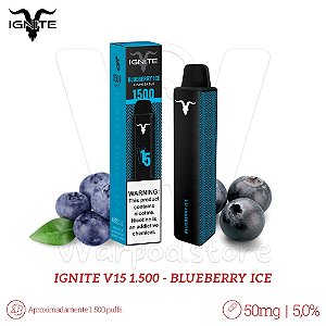 Pod Desc Ignite V15 1.500 - Blueberry Ice