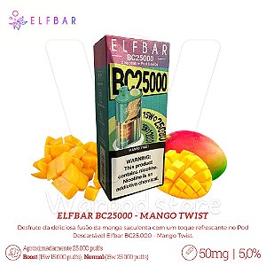 Pod Desc Elfbar Bc25.000 - Mango Twist