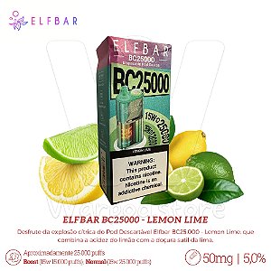 Pod Desc Elfbar Bc25.000 - Lemon Lime