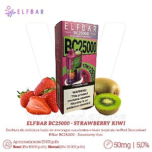 Pod Desc Elfbar Bc25.000 - Strawberry Kiwi