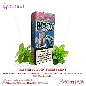 Pod Desc Elfbar Bc25.000 - Forest Mint