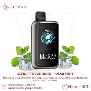 Pod Desc Elfbar Touch 20.000 - Polar Mint