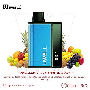 Pod Desc Uwell 8.000 - Summer Holiday