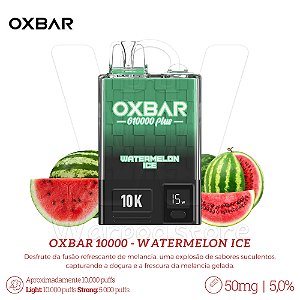 Pod Desc Oxbar 10.000 - Watermelon Ice