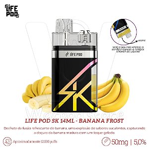 Pod Desc Life Pod SK 14 ML - Banana Frost