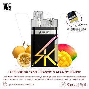 Pod Desc Life Pod SK 14 ML - Passion Mango Frost