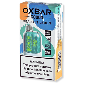 Pod Desc Oxbar 8.000 - Sea Salt Lemon