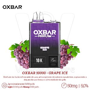 Pod Desc Oxbar 10.000 - Grape Ice