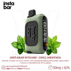 Pod Desc Instabar WT15.000 - Chill Menthol