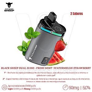 Pod Desc Black Sheep Dual 20.000 - Fresh Mint | Watermelon Strawberry