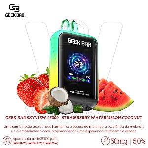 Pod Desc Geek Bar Skyview 25.000 - Strawberry Watermelon Coconut