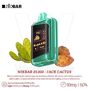 Pod Desc Nikbar 25.000 - Cactus Jack