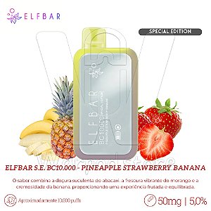 Pod Desc Special Edition Elfbar Bc10.000 - Pineapple Strawberry Banana