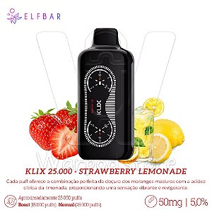 Pod Desc Klix 25.000 - Strawberry Lemonade