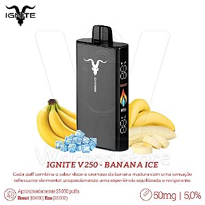 Pod Desc Ignite V250 25.000 - Banana Ice