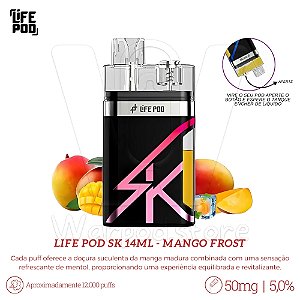 Pod Desc Life Pod SK 14 ML - Mango Frost