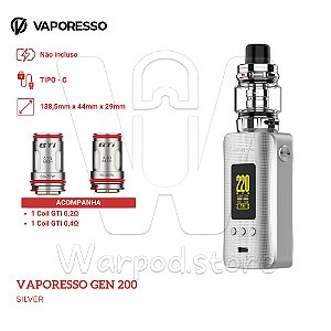 Vape Vaporesso Gen 200 - Silver