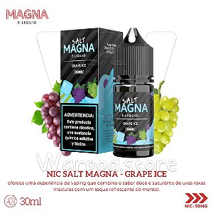 Nic Salt Magna 30ml / 50mg - Grape Ice