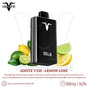 Pod Desc Ignite V120 12.000 - Lemon Lime