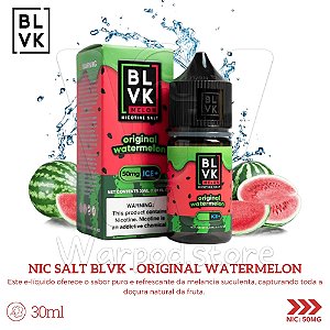Nic Salt Blvk Melon 30ml / 50mg - Original Watermelon