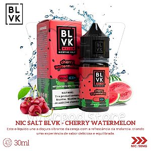 Nic Salt Blvk Melon 30ml / 50mg - Cherry Watermelon