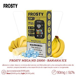 Pod Desc Frosty Mega HD 25.000 - Banana Ice