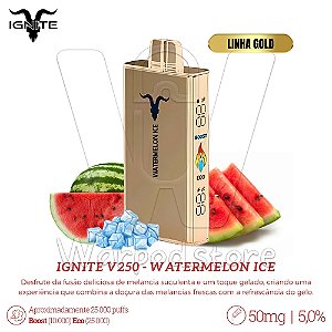 Pod Desc Ignite V250 25.000 (GOLD) - Watermelon Ice