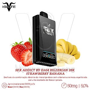Pod Desc Sex Addict by Dam Bilzerian 28.000 - Strawberry Banana