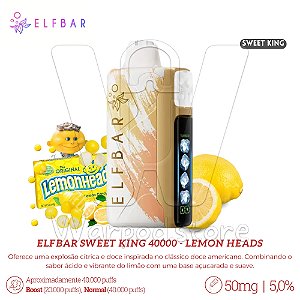 Pod Desc Elfbar Sweet King 40.000 - Lemon Heads