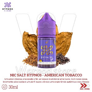 Nic Salt Hypnos 30ml / 35mg - American Tobacco
