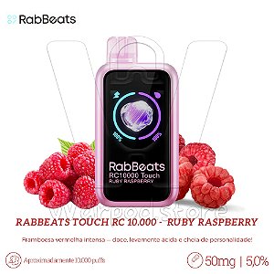 Pod Desc RabBeats Touch RC 10.000 - Ruby Raspberry