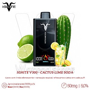 Pod Desc Ignite V300 30.000 - Cactus Lime Soda